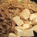 きらり流れ星's cooksnap of when they made 牛小間肉で経済的。我が家のすき焼き風。.