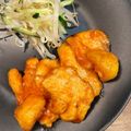 studio a'25's cooksnap of when they made 簡単10分【赤い鶏さん】ランチにも♪.
