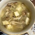 蜂蜜きなこ's cooksnap of when they made 豆腐ときのこのほっこり生姜スープ.