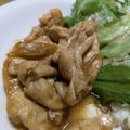 じゅんともた's cooksnap of when they made 鶏むね肉のしょうが焼き.