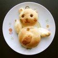 puniＫ's cooksnap of when they made 招き猫パン.