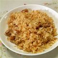 かすみん45's cooksnap of when they made 塩麹に漬けたぉ肉でチャーハン!!.