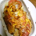 ２丁目のみきchan's cooksnap of when they made ゴーヤと茄子と南瓜の味噌マヨグラタン♪.