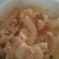 †もかのん†'s cooksnap of when they made ご飯がすすむ　豆腐と玉ねぎだけの油味噌丼.