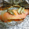 ママ10年生's cooksnap of when they made 鮭ときのこのホイル包み焼き.