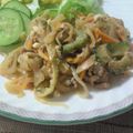 とみとりお's cooksnap of when they made 塩麹ゴーヤの味噌炒め.