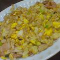 若鬼嫁あきちゃん's cooksnap of when they made 子供が喜ぶ♪ちくわのパラパラチャーハン.