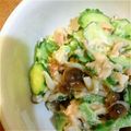 梅っ子梅吉's cooksnap of when they made ゴーヤときゅうりの梅風味ツナサラダ.