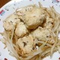 Hugoh's cooksnap of when they made ふわふわ鶏のつくね煮.