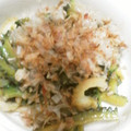 なっ2−'s cooksnap of when they made ✿焼き肉のタレでゴーヤちくわ炒め✿.