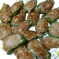 やまぷん's cooksnap of when they made 和風　ピーマンの肉詰め.