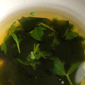 Mimiromi's cooksnap of when they made 簡単！ 早い！豆苗と ワカメの お吸い物.