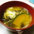 ayaakari's cooksnap of when they made 我が家の味噌汁 ♪ かぼちゃ入り ☆.