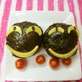 るらちゃん's cooksnap of when they made お弁当に☆まりもっこりにぎり.