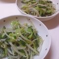 natsu1231's cooksnap of when they made ☆もやしときゅうりのナムル☆.