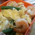 ありさんけ's cooksnap of when they made ひな祭りに♪海老といんげんのふんわり卵.
