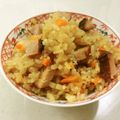 あっこ姉's cooksnap of when they made 焼き豚入りおこわ◇中華ちまき風.