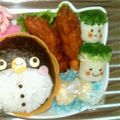 ✖kuu✖'s cooksnap of when they made お弁当に☆ちくわでアフロ.