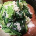 奈緒吉's cooksnap of when they made ゴーヤとほうれん草のおろし和え.