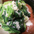 奈緒吉's cooksnap of when they made ゴーヤとほうれん草のおろし和え.