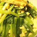 奈緒吉's cooksnap of when they made ふんわり卵で小松菜のお浸し.