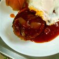himi926's cooksnap of when they made 自炊生活応援　煮込みハンバーグ.