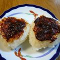 おぶうさま's cooksnap of when they made みそ焼きおにぎり.