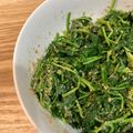 momoppo's cooksnap of when they made 白だしde三つ葉のナムル.