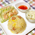 パイナップルkitchen's cooksnap of when they made エビとアボカドの生春巻き.