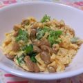 rie-tin's cooksnap of when they made 納豆のオープンオムレツ。.