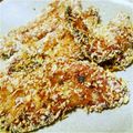 リリーア's cooksnap of when they made ノンフライささみの胡麻カツ.