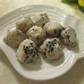 miyuki12's cooksnap of when they made ダシダで味つけ胡麻里芋団子.