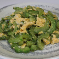 Hoink's cooksnap of when they made ゴーヤの卵とじ.