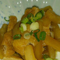 あかのだ's cooksnap of when they made 大根と油揚げの炒め煮？.