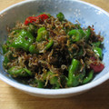 しのばぁたん's cooksnap of when they made じゃことピーマンの甘辛炒め.