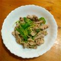 にじいろリンゴ's cooksnap of when they made シャキシャキ♪簡単豆苗と豚バラ炒め♡.