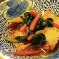 かやのはづき's cooksnap of when they made 厚揚げの野菜あんかけ〜小松菜＆にんじん〜.