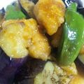 しまやま's cooksnap of when they made ご飯がすすむ！揚げなすと鶏の大根ポン酢.