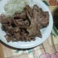 そうみん's cooksnap of when they made チューブしょうがで☆豚の生姜焼き.