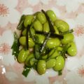 白いぐれーぷ's cooksnap of when they made 新おつまみくん☺枝豆の浅漬け〰✿.