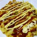 Mike929's cooksnap of when they made キャベツと卵だけでお好み焼き風.