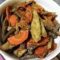 悠太＆彩's cooksnap of when they made 便秘の味方☆牛蒡さんと蒟蒻さん。.