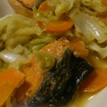 yorozusao's cooksnap of when they made 鮭のちゃんちゃん焼き.