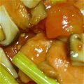 劉太太's cooksnap of when they made 鮭のピリ辛甘酢炒め.