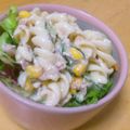たえpon's cooksnap of when they made きゅうりツナマヨ和え＋マカロニのサラダ.