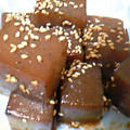 なつとも's cooksnap of when they made 蒟蒻の甘辛煮.