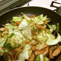 たぼかず's cooksnap of when they made 隠し味はこれ！魚肉ソーセージで野菜炒め.