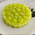 ルチアーノ★★★'s cooksnap of when they made 夏に爽やか＊桃のヨーグルトムースケーキ.