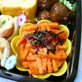 pyonpoco's cooksnap of when they made お弁当　にんじんのタラコバター炒め.