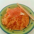 kanaaack's cooksnap of when they made ✿洋風❀卵とクリームチーズの✿おにぎり.